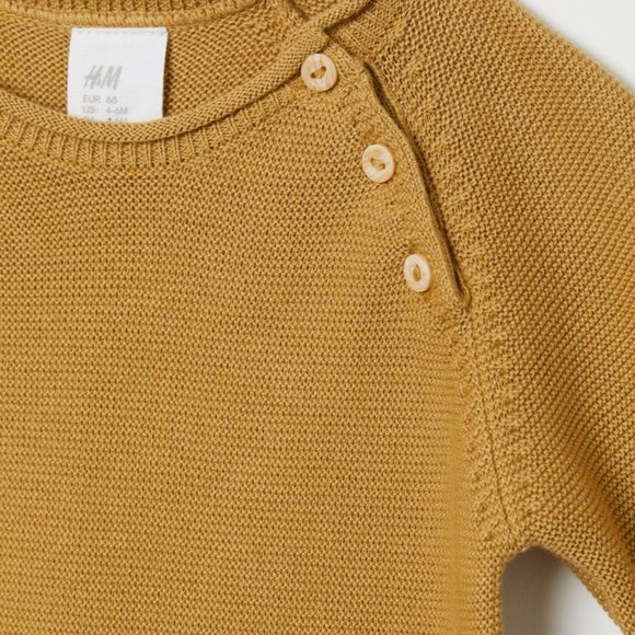 H&M FINE KNIT JUMPSUIT - Picture 3 of 8